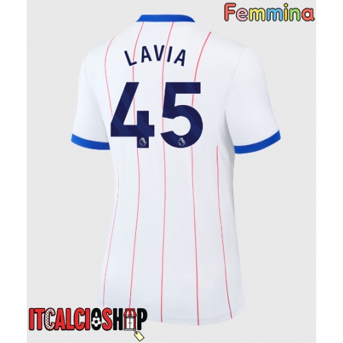 Chelsea Romeo Lavia #45 Terza Maglia Femmina 2026-27 Manica Corta